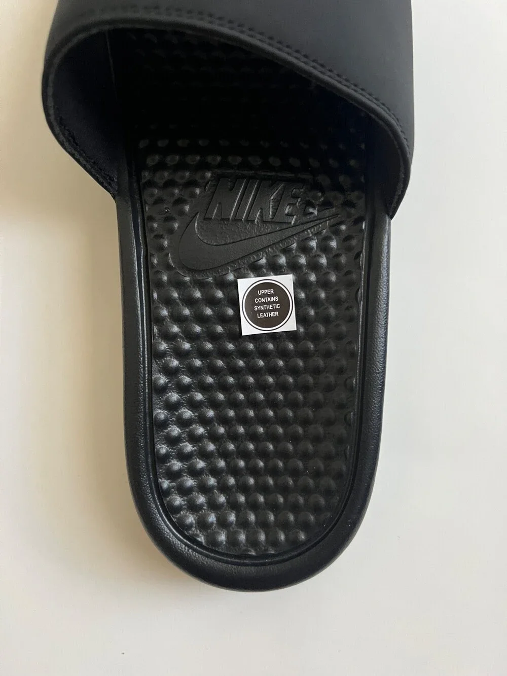 Size 8 - Nike x Stüssy Benassi Slide Black Suede Rubber (New & Authentic)
